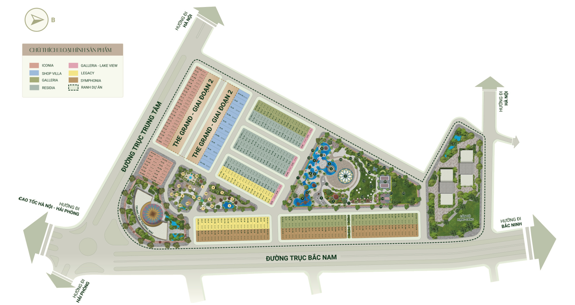 mặt bằng dự án legacy89 mỹ hào hưng yên