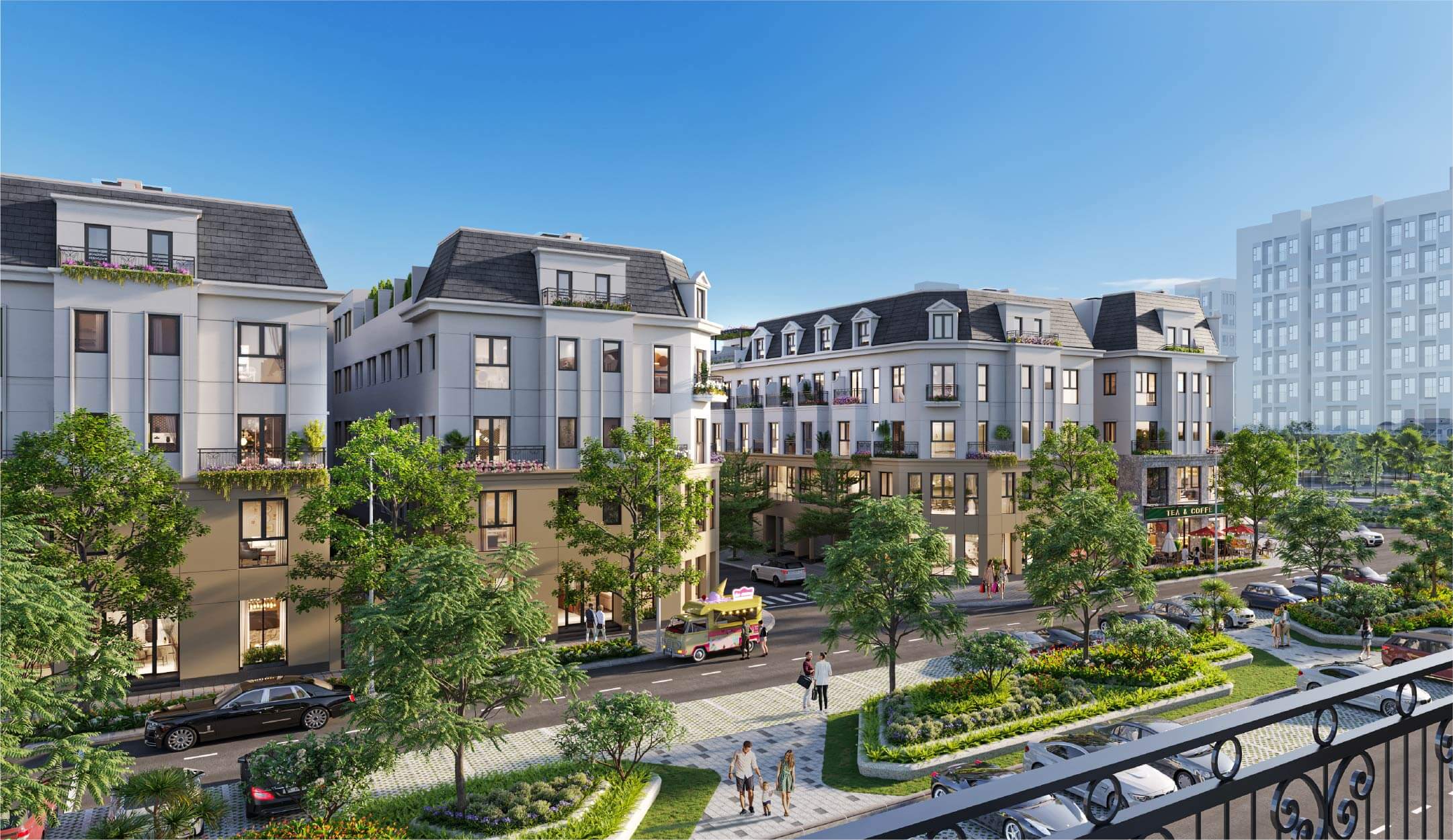 tiện ích dự án the park lane linh đàm