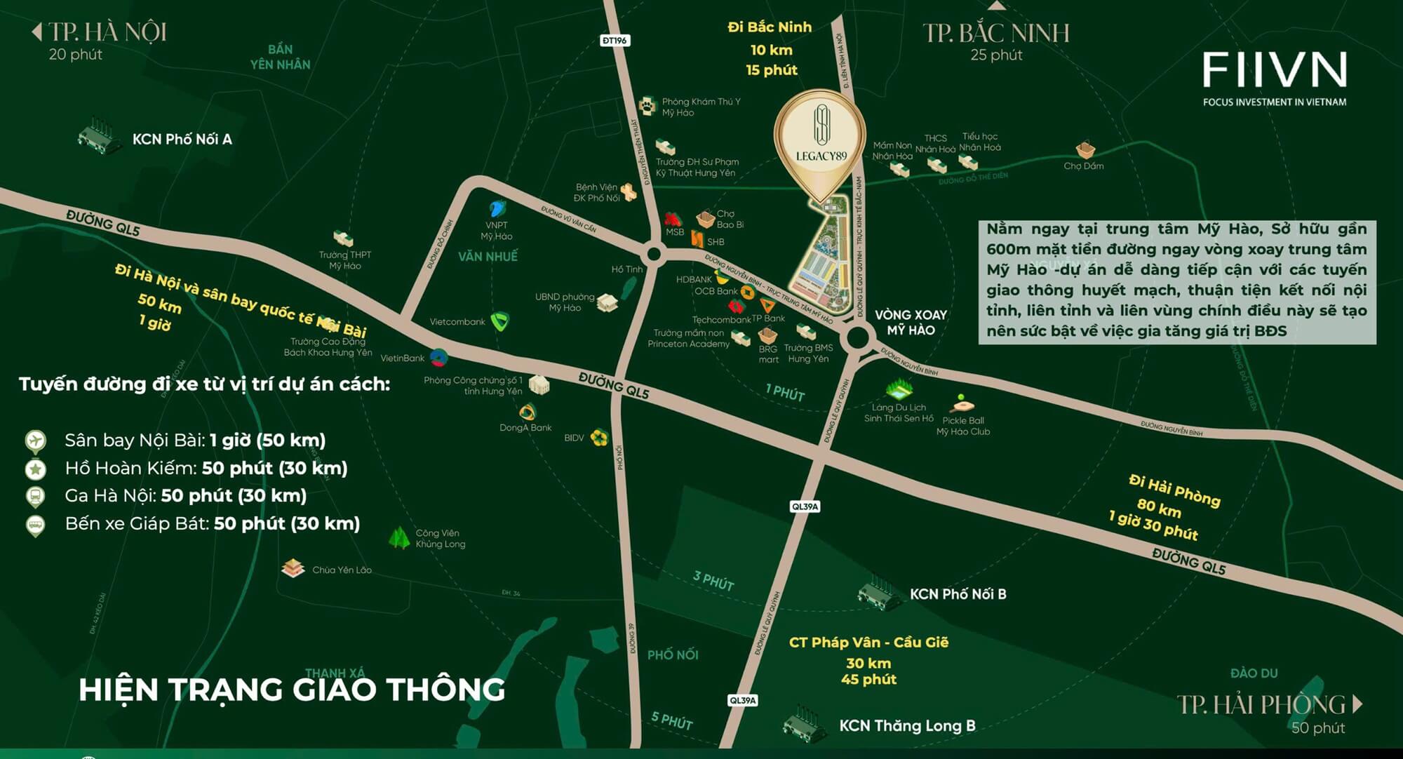 vị trí dự án legacy89 hưng yên