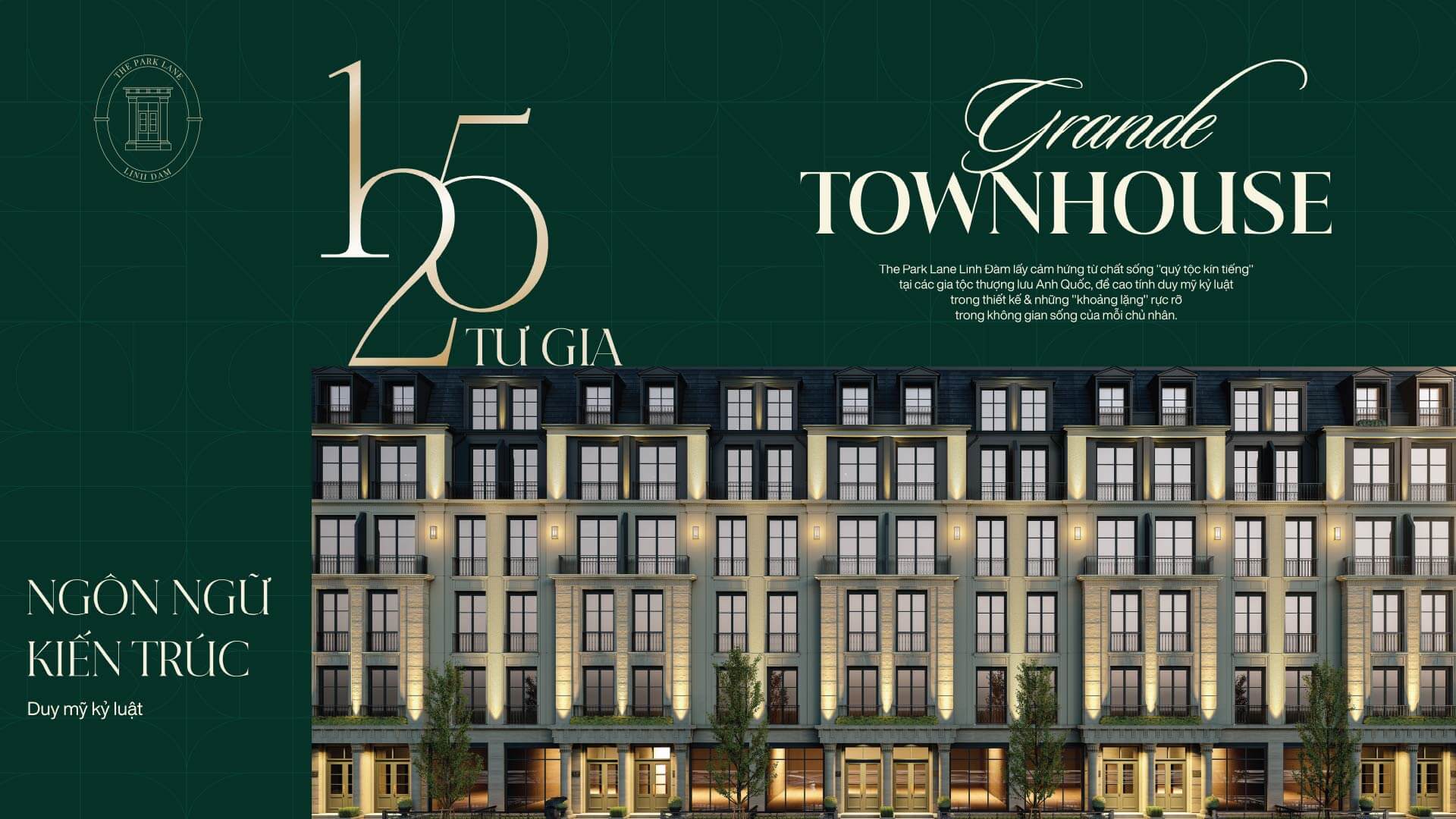 shophouse the park lane linh đàm