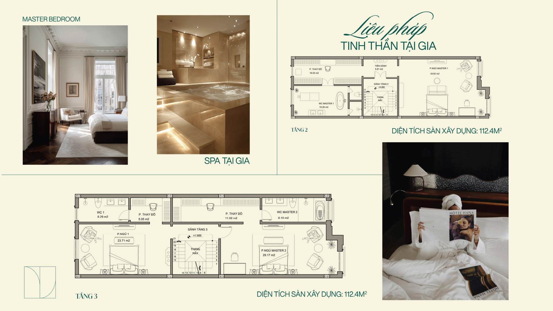 thiết kế shophouse the park lane linh đàm